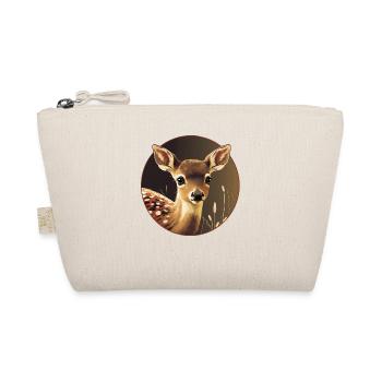 Roe deer fawn forest animals - Organic Pouch - nature - Front