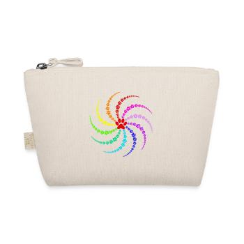 Hundepfoten Hundemama Hundepapa Haustier Geschenk - Bio-Täschchen - Natur - Vorne
