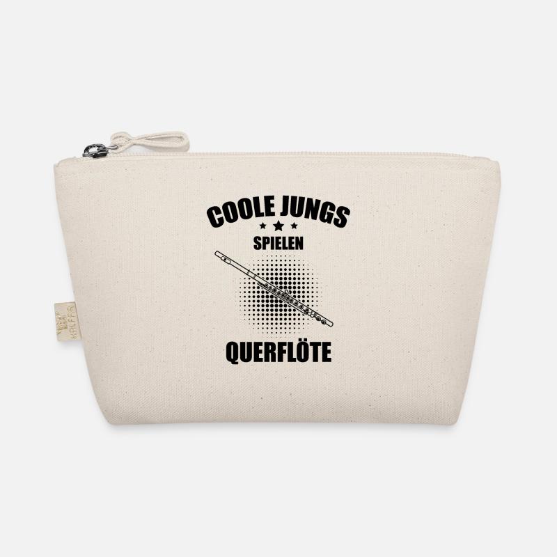 Querflöte Querflötenspieler Querflötist Bio-Täschchen