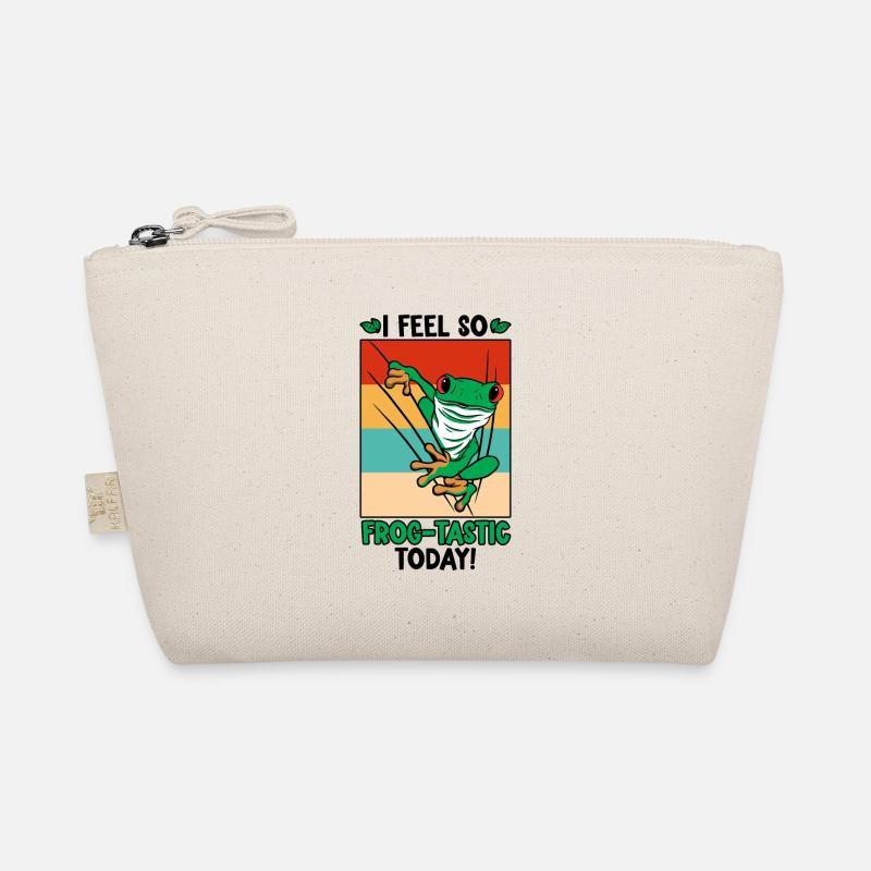 Red Eyed Tree Frog Cute Rainforest Amphibian Organic Pouch