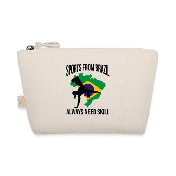 Ginga Capoeira for Brazilian Martial Arts - Organic Pouch - nature - Front