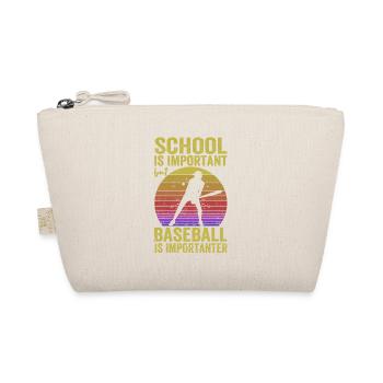 L’année d’école est importante, mais le baseball - Trousse biologique - nature - Devant
