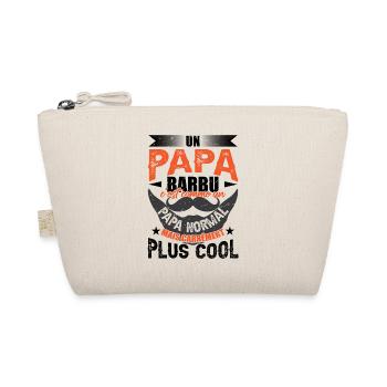 Un Papa Barbu C'est Comme Un Papa Normal - Trousse biologique - nature - Devant