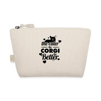 Corgi pet cute - Organic Pouch - nature - Front