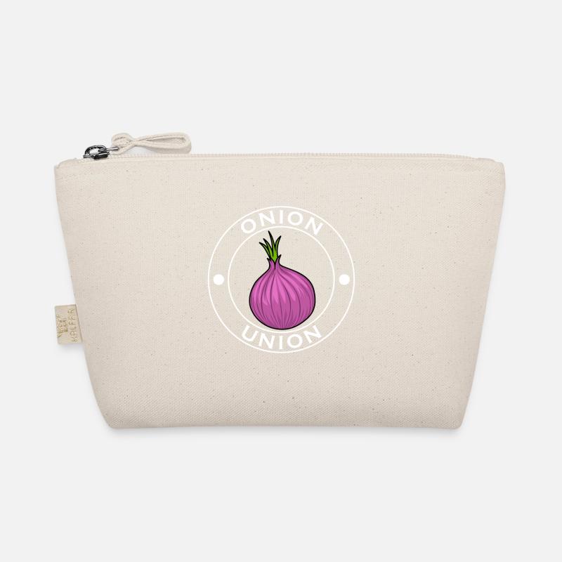 Onion Squad Vegetables Ironisches Sprichwort Bio-Täschchen