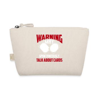 Warning may spontaneously talk about cards TCG Tra - Bio-Täschchen - Natur - Vorne