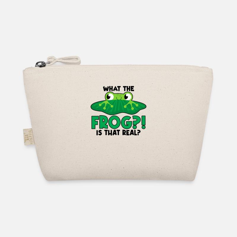 Red Eyed Tree Frog Cute Rainforest Amphibian Organic Pouch