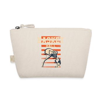 Basketball basketball players - Organic Pouch - nature - Front