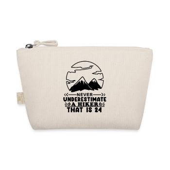 24th birthday hiker 24 years old summit mountains - Organic Pouch - nature - Front
