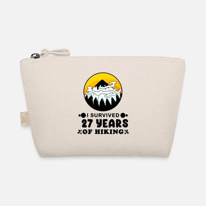27th Birthday Hiker 27 Years Old Summit Mountains Organic Pouch