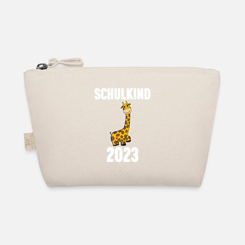 Schuldkind Einschulung Giraffe 2023 Bio-Täschchen