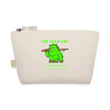 The Creature from the Black Bassoon brings humor - Bio-Täschchen - Natur - Vorne