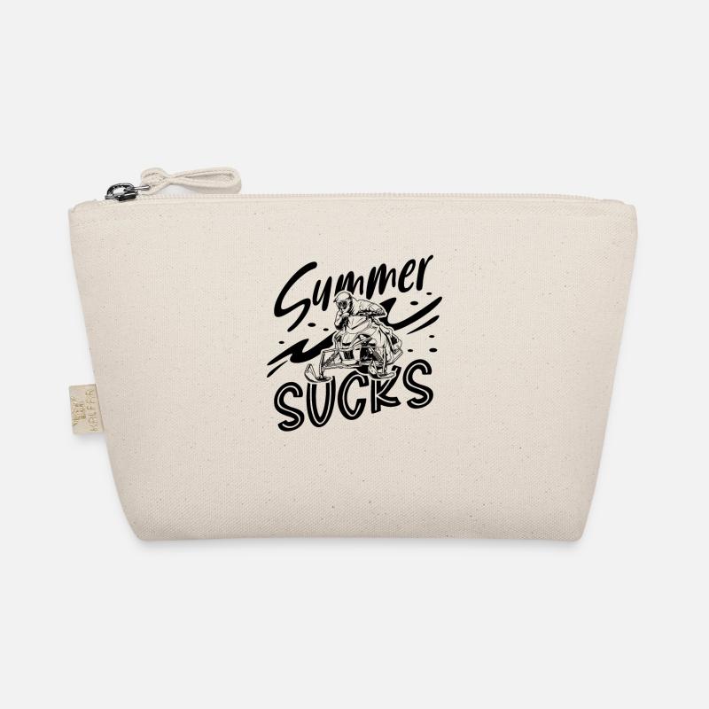 Summer Sucks - Snowmobile Organic Pouch
