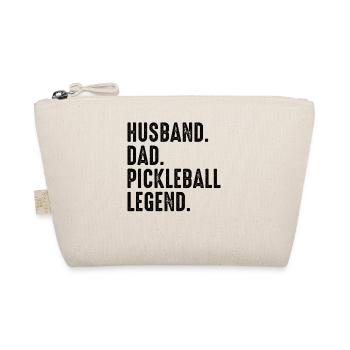 Best Pickleball Daddy Ever - Pickleball Father - Organic Pouch - nature - Front
