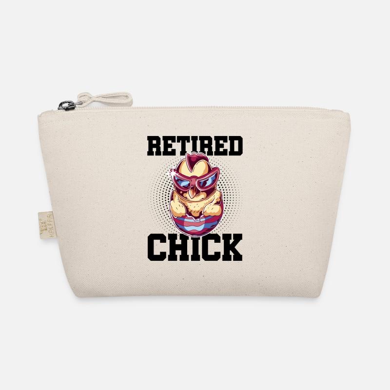 Retired Chick Graphic Retirement Retired Retiree P Bio-Täschchen