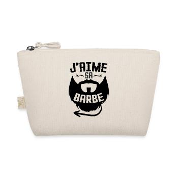J'aime Sa Barbe - Trousse biologique - nature - Devant