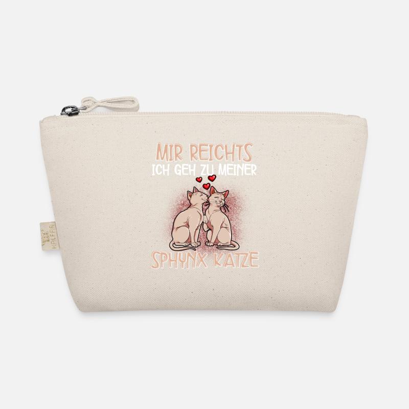 Sphynx Katze Bio-Täschchen