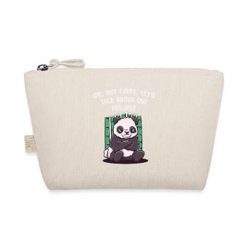 Parlons de nos sentiments drôle sarcasti - Trousse biologique - nature - Devant