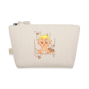 Doux bébé sous l’arc-en-ciel - Trousse biologique - nature - Devant