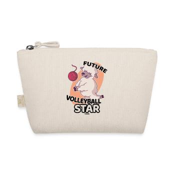 future volleyball star sheep child baby - Organic Pouch - nature - Front