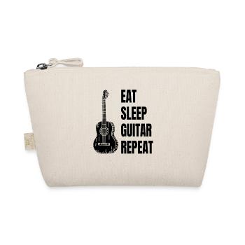 Guitar Plucked Instrument Musical Instrument Guitarist - Organic Pouch - nature - Front