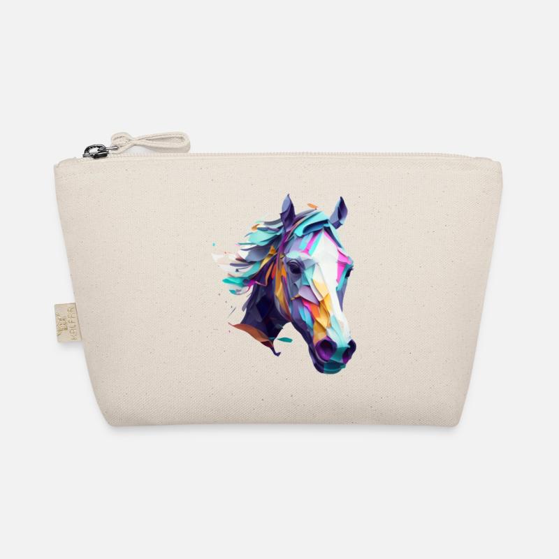 Belle conception de mosaïque de tête de cheval Trousse biologique