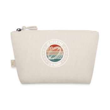 Je Peux Pas J'ai Rugby Rugbyman - Trousse biologique - nature - Devant