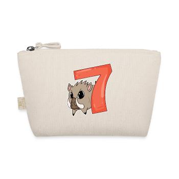 7 ans - 7ème anniversaire avec motif animal - Trousse biologique - nature - Devant