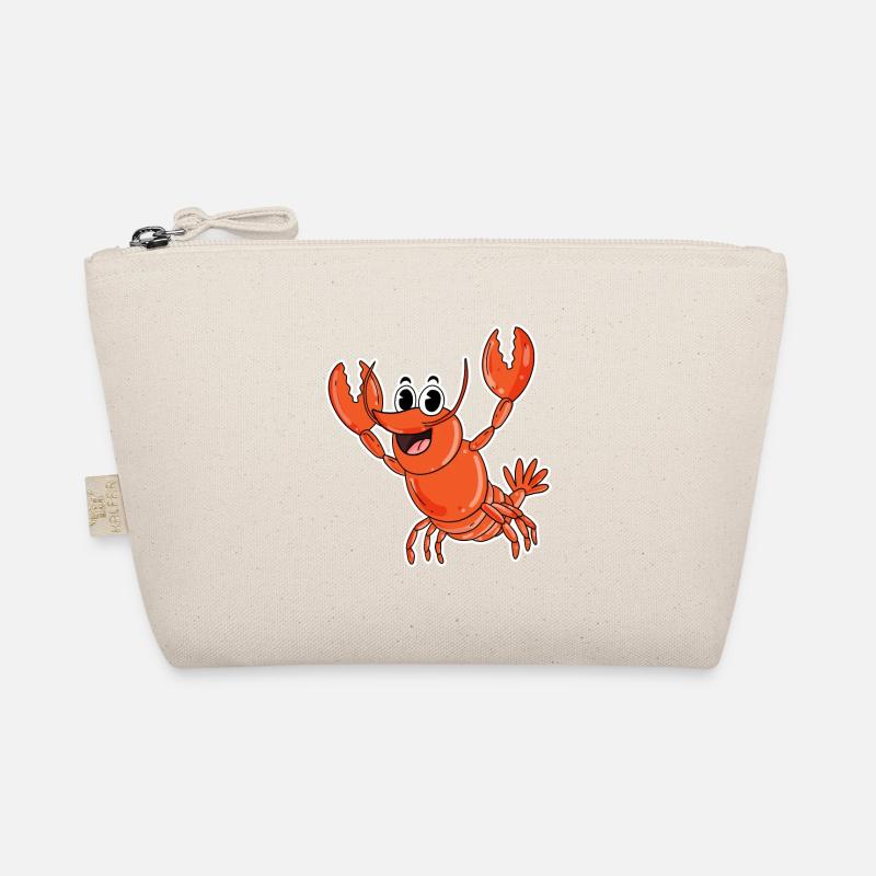 Lobster Kids Motif Organic Pouch