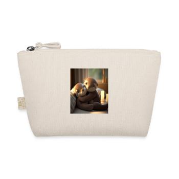 Loutre anniversaire Loutre Douce Loutre Câline - Trousse biologique - nature - Devant