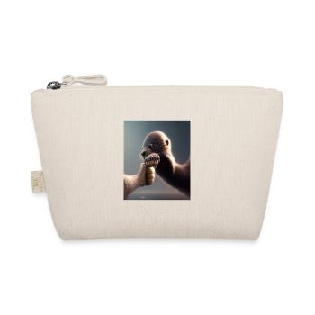 Otter Lovers Cute Sea Otter Pet - Organic Pouch - nature - Front