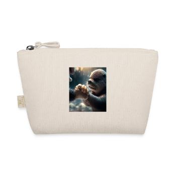 Otter Lovers Cute Sea Otter Pet - Organic Pouch - nature - Front