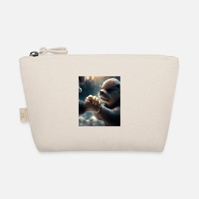 Otter Lovers Cute Sea Otter Pet - Bio-Täschchen - Natur