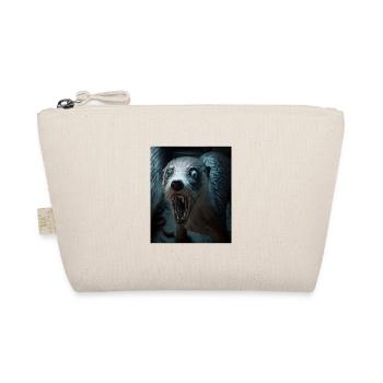 Creepy Otter Creature Spooky Zombie Otter - Organic Pouch - nature - Front