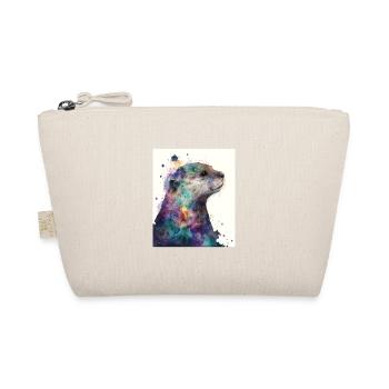 Otter Lovers Magical Sea Otter - Organic Pouch - nature - Front
