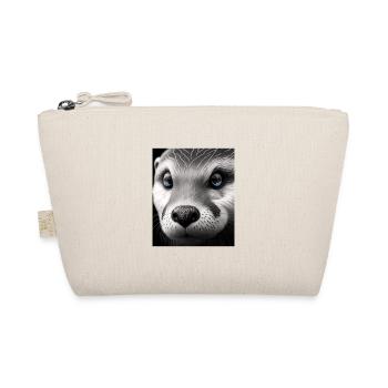 Cute Otter Bed Time Funny Bored Sleepyhead Otter - Bio-Täschchen - Natur - Vorne