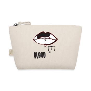 piercing & blood - Organic Pouch - nature - Front