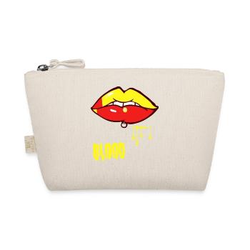 piercing & blood - Organic Pouch - nature - Front