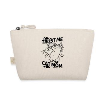 Cat mom - Organic Pouch - nature - Front