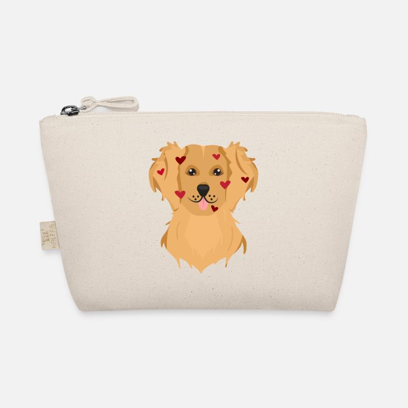 Golden Retriever - Bio-Täschchen - Natur
