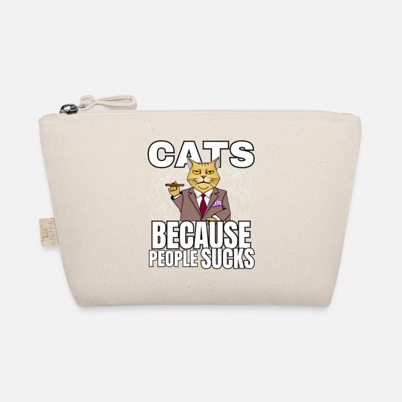 Katzen Katze Katzenshirt Katze Geschenkidee kitten Bio-Täschchen