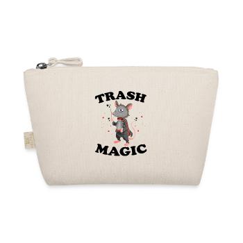 Raccoon design for possum and marsupial rat - Organic Pouch - nature - Front