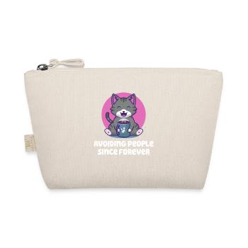 People forever introverted sayings aso - Organic Pouch - nature - Front
