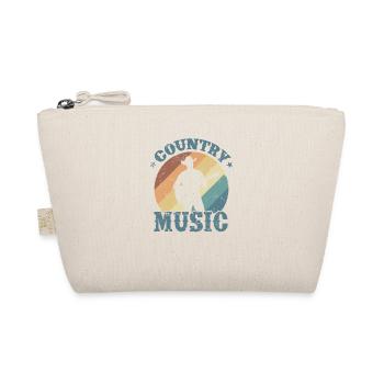 Country Music USA Amerika Cowboys - Bio-Täschchen - Natur - Vorne