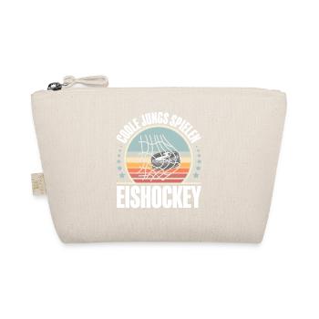 Eishockey  - Bio-Täschchen - Natur - Vorne