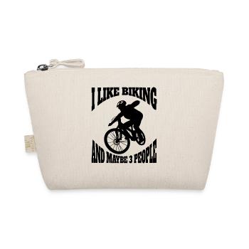Cycling Cycling Cyclists Cyclists - Organic Pouch - nature - Front