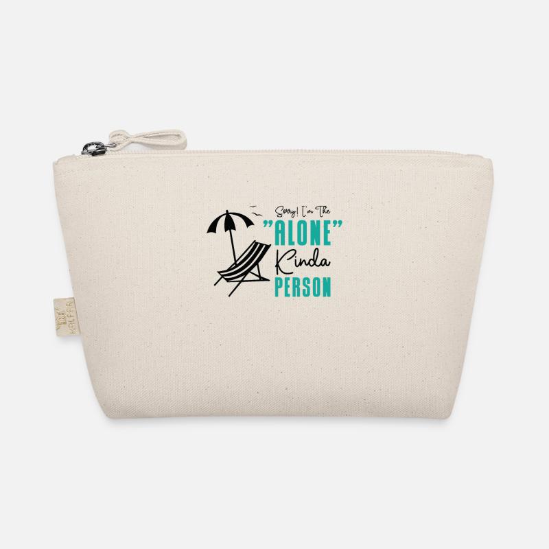 Single Relationship Island Alone Solo Single Organic Pouch