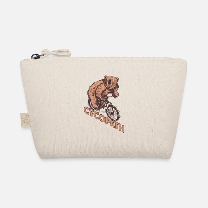 Bear Biker Radrennfahrer Cycopath Bio-Täschchen