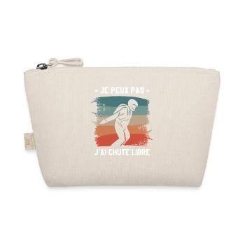 Je Peux Pas J'ai Chute Libre Parachutiste - Trousse biologique - nature - Devant