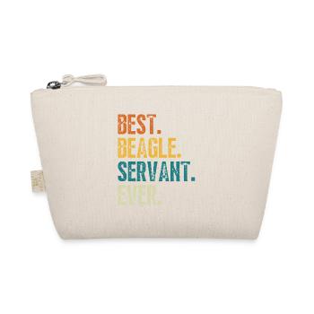 BEST BEAGLE SERVANT EVER - Organic Pouch - nature - Front